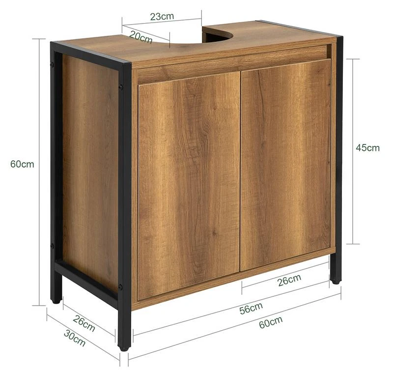 Meuble Sous Vasque BZR63-II-PF 9 Meuble Sous Vasque BZR63-II-PF – Image 7