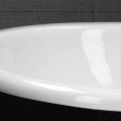 Lavabo Ovale 57x48,5x19,5 Cm Blanc -Domublis Soldes Magasin a09c6dc965f34be6b36a9991a75ffb54