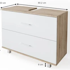 Meuble Sous-lavabo Ilias Sonoma/blanc -Domublis Soldes Magasin a111fe0f4bd6490987be9f5128f19877.cropped 41 91 959 816.processed