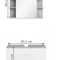 Salle De Bains Ilias Béton (2 éléments) 13 Salle De Bains Ilias Béton (2 éléments) -Domublis Soldes Magasin a1e9051299a9494597068a601d5174a5.cropped 349 86 491 871.processed