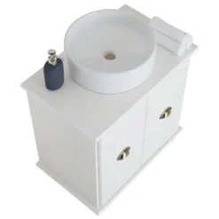 Meuble Sous Lavabo COLMAR -Domublis Soldes Magasin a35849d1f733486887783303ba93ab9c