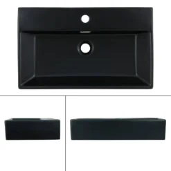 Vasque 600x365x130 Mm Noir 11 Vasque 600x365x130 Mm Noir -Domublis Soldes Magasin a4496a693c714624855e43a640ad4166