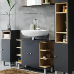 Salle De Bain Aquis (4 élements) -Domublis Soldes Magasin a518f6bfd9314bf29637a86bdbaa6202