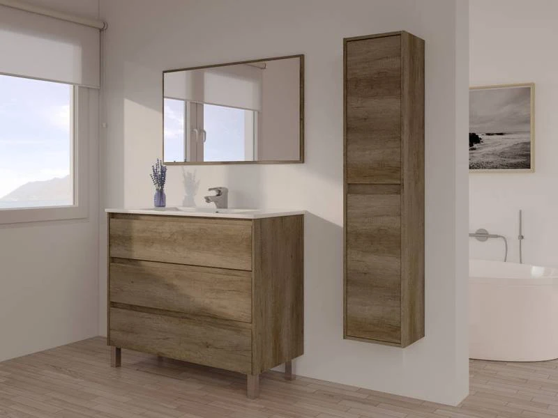 Colonne De Salle De Bains Salinas Chêne 7 Colonne De Salle De Bains Salinas Chêne – Image 5