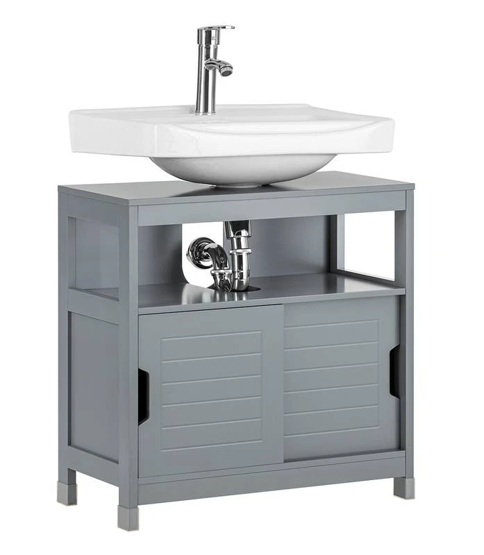 Meuble Sous Vasque FRG128-SG 3 Meuble Sous Vasque FRG128-SG