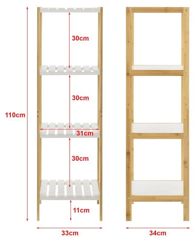 Étagère De Rangement Balsfjord Bambou 9 Étagère De Rangement Balsfjord Bambou – Image 7