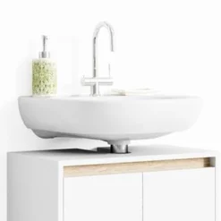 Meuble Sous-lavabo Emma Blanc/sonoma -Domublis Soldes Magasin a6775e6b39c04c31b1e1e85ad444f771.cropped 284 26 383 956.processed