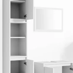 Salle De Bain Emma Blanc (3 élém.) -Domublis Soldes Magasin a70214dcf58b489ba3fe7cafde1ff6cf