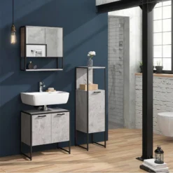 Chiffonnier Fyrk Béton -Domublis Soldes Magasin aabdca3b04004d6185e04760beaacbc7