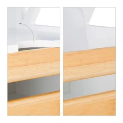 Étagère De Salle De Bain MDF Et Bambou 16 Étagère De Salle De Bain MDF Et Bambou -Domublis Soldes Magasin aee44d4ce7984dd0a8dd35587ed5e63b