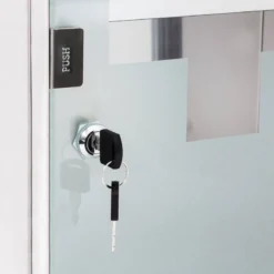 Armoire à Pharmacie EMERGENCY Acier Inox -Domublis Soldes Magasin afc05bb96d344919a9f9dc9a7a6c1024