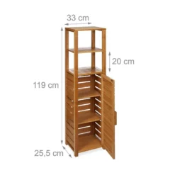 Etagère Salle De Bain Bambou 6 étages -Domublis Soldes Magasin afde90d2c4cd4bbd8914fa881bce9b09