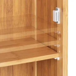 Armoire Murale De Salle De Bain Bambou -Domublis Soldes Magasin afebae40439a41fd812de29c7d9cee54