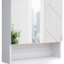 Armoire De Toilette Irma Blanc Brillant