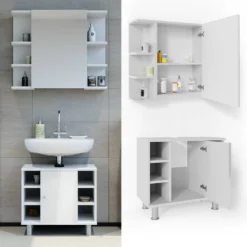 Set De Bain Fynn Lot De 2 -Domublis Soldes Magasin b29a181c477244dda734776f12b48b2d