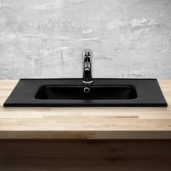 Vasque 71x18x47 Cm Noir -Domublis Soldes Magasin b3a5d519e9dc428b95dcf80bffbce83c