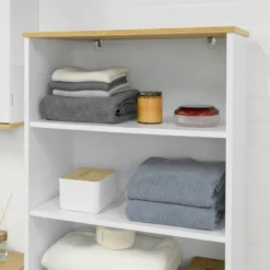 Meuble Colonne De Salle De Bain BZR44-W 9 Meuble Colonne De Salle De Bain BZR44-W -Domublis Soldes Magasin b481e7d1aa5b4321b9b3bf39b7fadce3