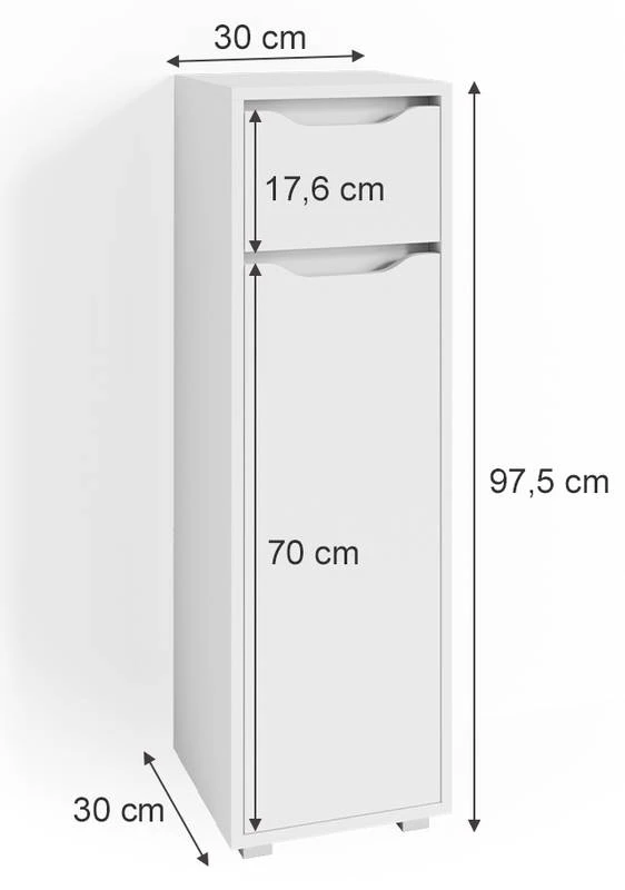 Chiffonnier Ruben Blanc 9 Chiffonnier Ruben Blanc – Image 7