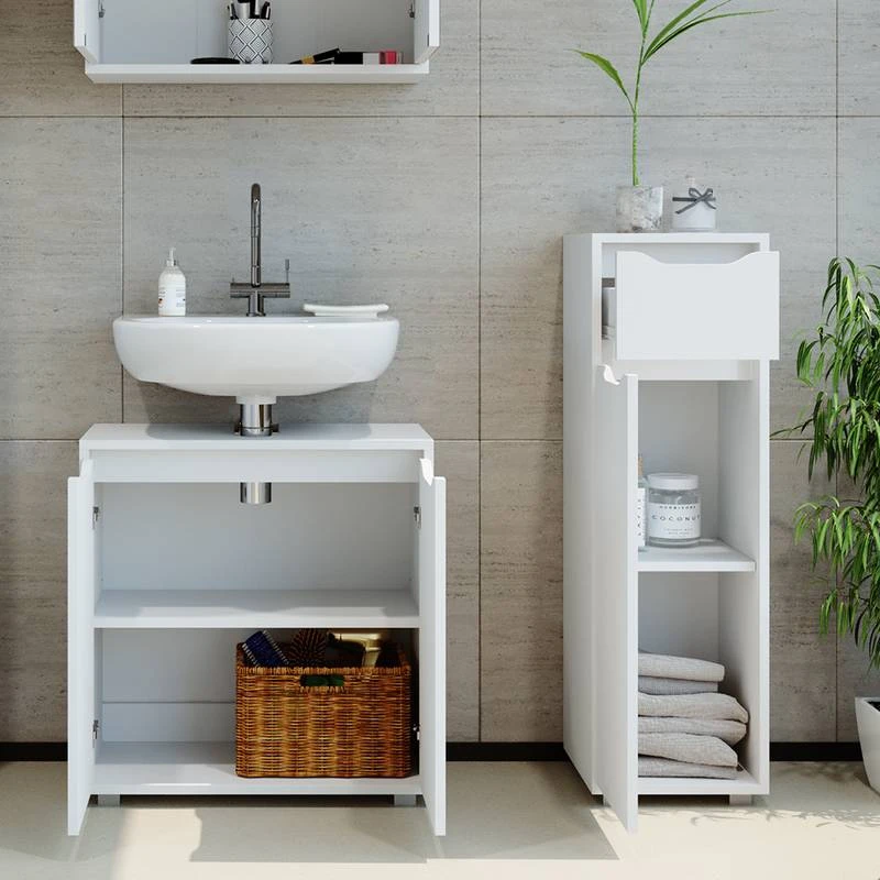 Chiffonnier Ruben Blanc 5 Chiffonnier Ruben Blanc – Image 3