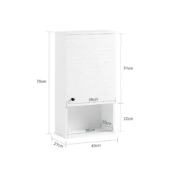 Meuble Haut De Salle De Bain BZR25-DG 34 Meuble Haut De Salle De Bain BZR25-DG -Domublis Soldes Magasin babb41823b3348b0971e9497d470f8ad