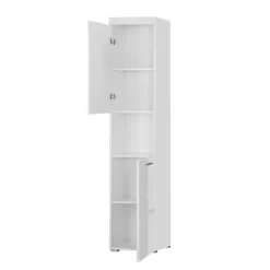 Salle De Bain Amanda IV (3 éléments) -Domublis Soldes Magasin badezimmerset madie v 3 teilig hochglanz weiss weiss 5086892