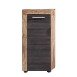 Meubles De Salle De Bains Set CancunBoom 16 Meubles De Salle De Bains Set CancunBoom -Domublis Soldes Magasin badezimmerset satillo 5 teilig touchwood nussbaum dekor 476000