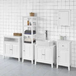 Meuble Bas De Salle De Bain FRG204-DG 24 Meuble Bas De Salle De Bain FRG204-DG -Domublis Soldes Magasin bbcd1dad154343539063a0d64555c814 1