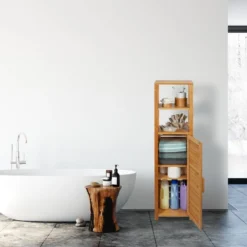 Etagère Salle De Bain Bambou 6 étages -Domublis Soldes Magasin be2c3702bef748ec83f2baaa9a9a95e5