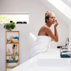 Étagère Salle De Bain Bambou 5 Niveaux -Domublis Soldes Magasin bec52d2b508f46519f35cc8e7a6b2996