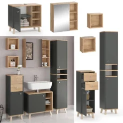 Salle De Bain Senyo (3 éléments) -Domublis Soldes Magasin bef6957816354756bfb15a2a66c947b0