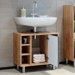 Meuble Sous-lavabo Fynn -Domublis Soldes Magasin c0db96660ddd4158bf3b286d51ffce12