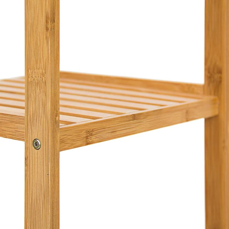 Étagère En Bambou Salle De Bain Colonne 6 Étagère En Bambou Salle De Bain Colonne – Image 4