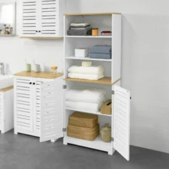 Meuble Colonne De Salle De Bain BZR44-W 12 Meuble Colonne De Salle De Bain BZR44-W -Domublis Soldes Magasin c5d7789385de46dda68602018ddb2336