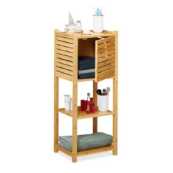 Étagère De Salle De Bain En Bambou -Domublis Soldes Magasin cb886dbe96254a7190dfd0c4735dc362