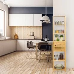 Étagère Salle De Bain Bambou à 7 étages -Domublis Soldes Magasin cd9bfb0a148d47a09cefac0d357d4f87