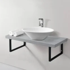 Plan De Toilette Noir Mat -Domublis Soldes Magasin ce2177d482904b14a76c359535315d9e