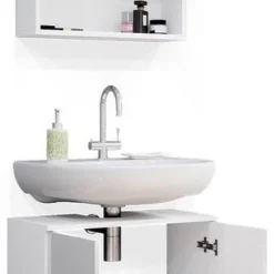 Salle De Bain Irma Blanc Brillant(2 él.) -Domublis Soldes Magasin ce59682db7c646a381b6e762b8d54715.cropped 328 4 420 991.processed