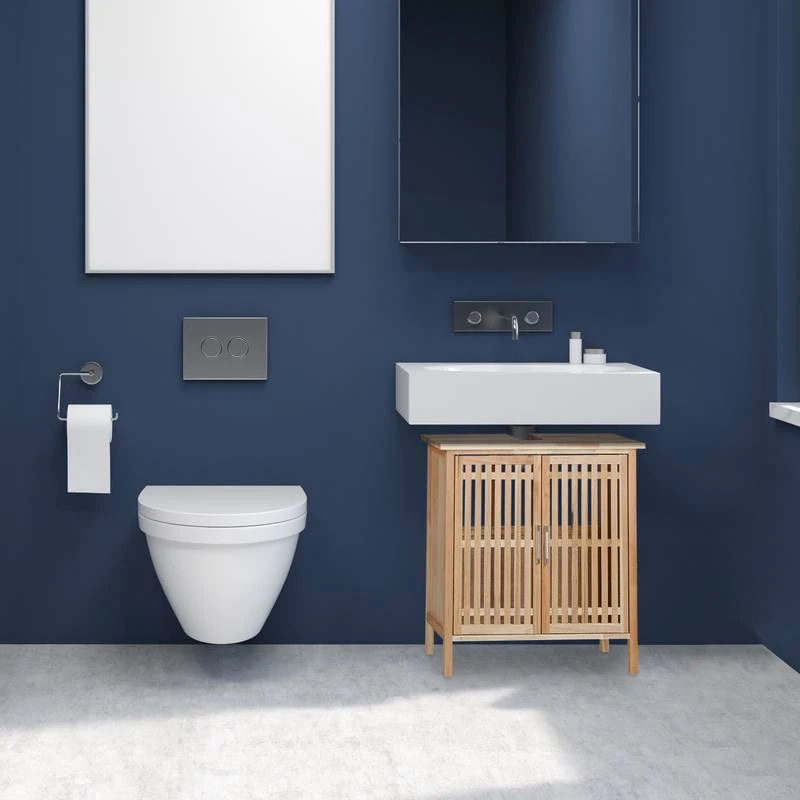 Meuble Dessous De Lavabo En Noyer 5 Meuble Dessous De Lavabo En Noyer – Image 3