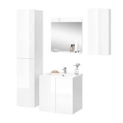 Salle De Bains Izan Blanc (4 éléments) -Domublis Soldes Magasin d35c3f1f85d3458787d711524ee574d6