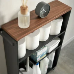 Yamazaki Chariot De Toilette Semi-fermé -Domublis Soldes Magasin d3d29bc89a7a425f984bc355d95347dc