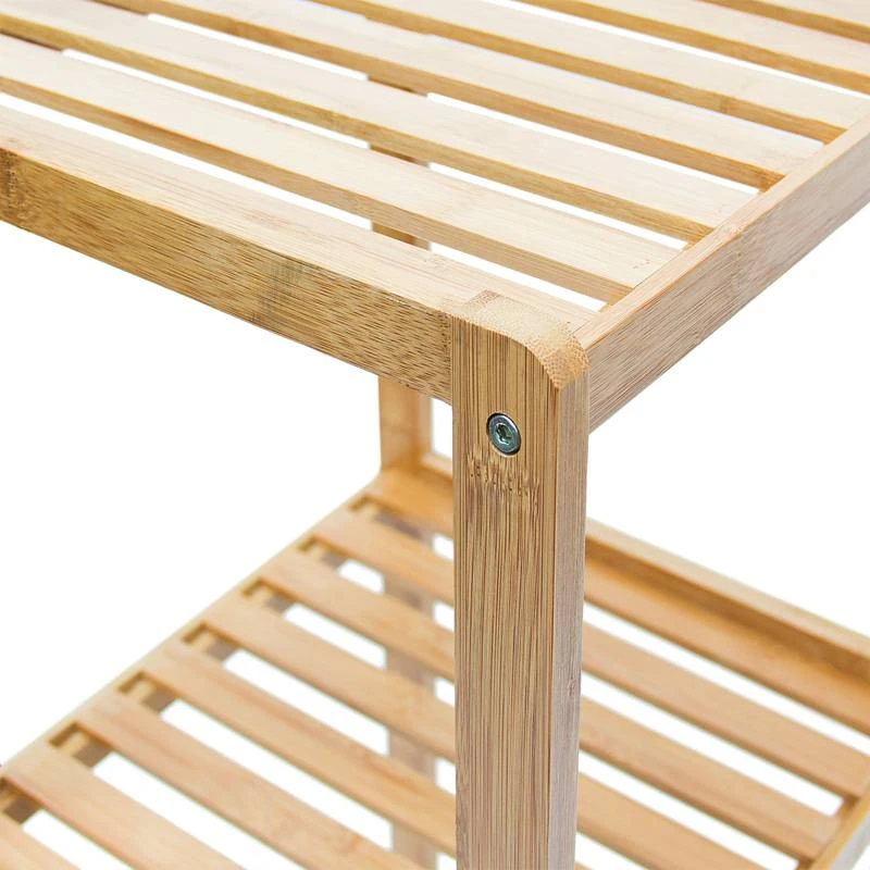 Étagère En Bambou Salle De Bain Colonne 8 Étagère En Bambou Salle De Bain Colonne – Image 6