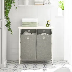 Meuble Panier à Linge BZR57-W -Domublis Soldes Magasin d7211fb04ded421f8e734af097cc5fcb