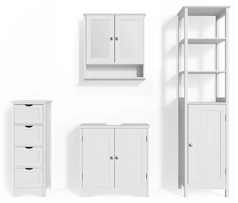 Salle De Bain Bianco Blanc (4 éléments) 3 Salle De Bain Bianco Blanc (4 éléments)