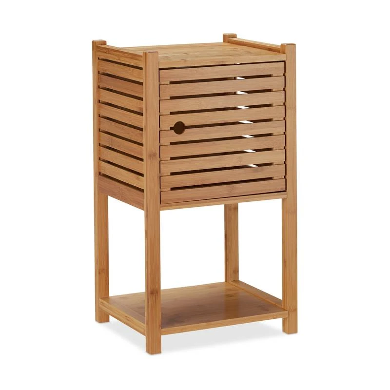 Etagère De Bain En Bambou, 3 étages 3 Etagère De Bain En Bambou, 3 étages