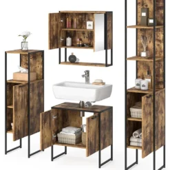 Salle De Bain Fyrk Vieux Bois (4 élém.) 11 Salle De Bain Fyrk Vieux Bois (4 élém.) -Domublis Soldes Magasin dc7bd907b19349eaa47aa44b56215b94.cropped 80 45 823 933.processed