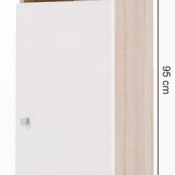 Chiffonnier Fynn Sonoma/blanc -Domublis Soldes Magasin dd6168bbbf6e4d38a571441a6b98878c.cropped 303 30 398 937.processed