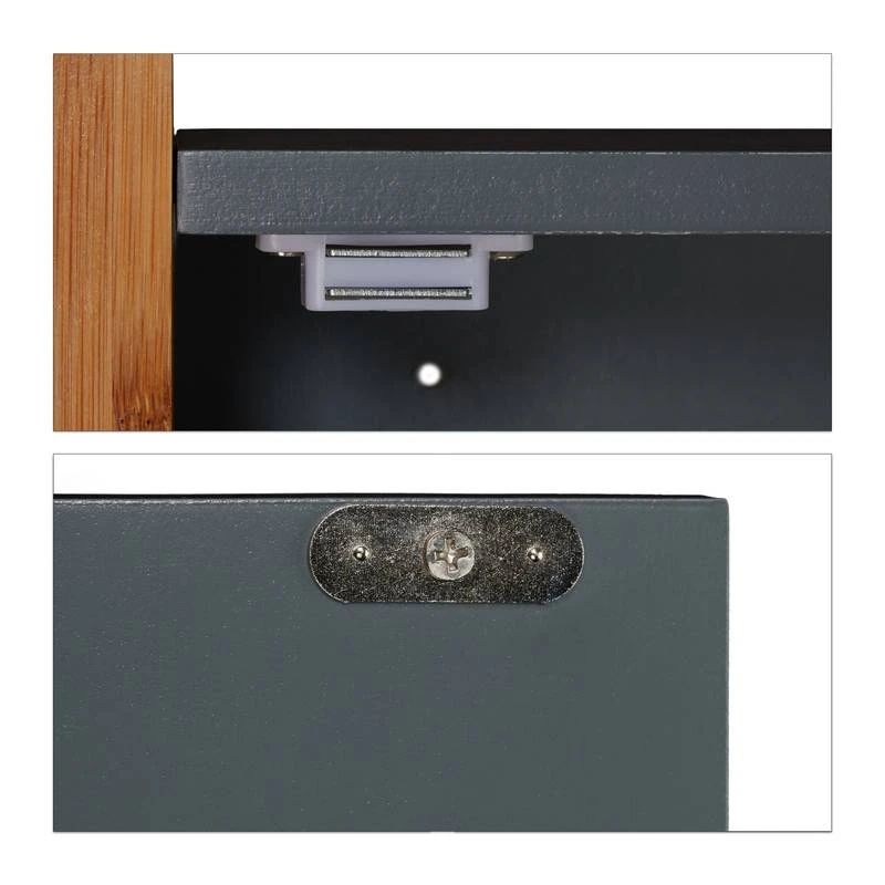 Placard Mural De Salle De Bains Gris 8 Placard Mural De Salle De Bains Gris – Image 6