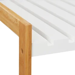 Étagère à 4 Niveaux Avec Panier à Linge -Domublis Soldes Magasin dec13be343f4445691e9eee951450ae3