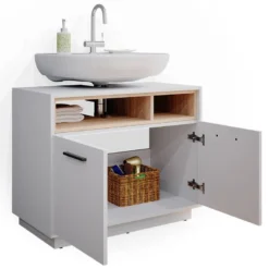 Meuble Sous-lavabo Beatrice Blanc/sonoma 20 Meuble Sous-lavabo Beatrice Blanc/sonoma -Domublis Soldes Magasin dedf2ab6344f48d5afa18858ceeea7e4.cropped 56 46 884 909.processed