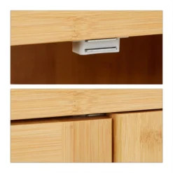 Armoire De Salle De Bain LAMELL Bambou 20 Armoire De Salle De Bain LAMELL Bambou -Domublis Soldes Magasin e0bc06808f0d45178bb39548b081146b